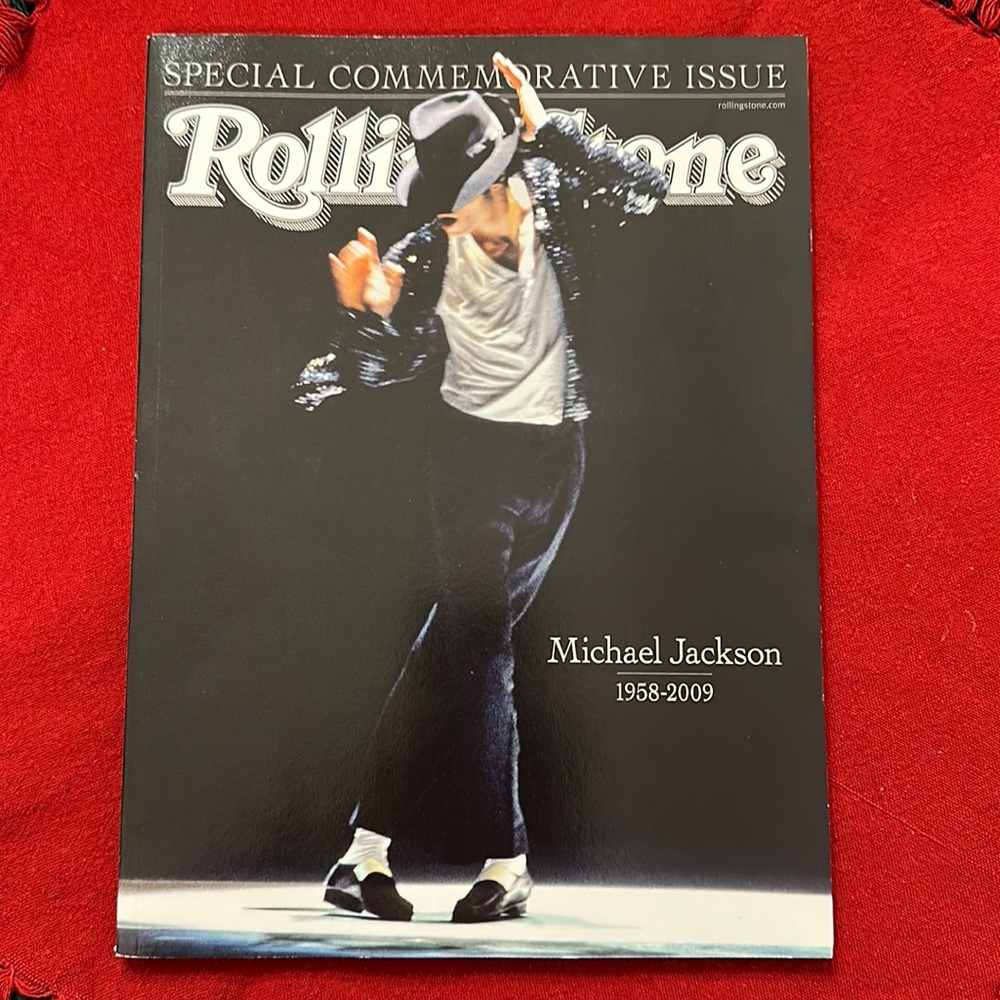Rolling Stone 2009 Michael Jackson Edition Magazine AND  Time (2) Magazines